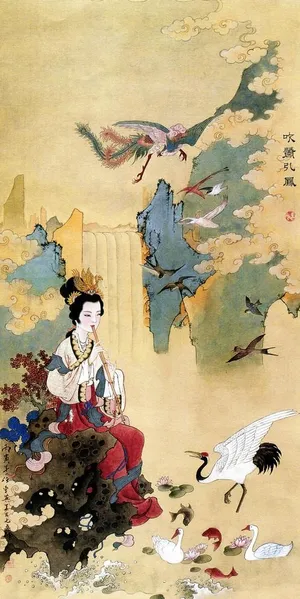 吹箫引凤图片 吹箫引凤图片