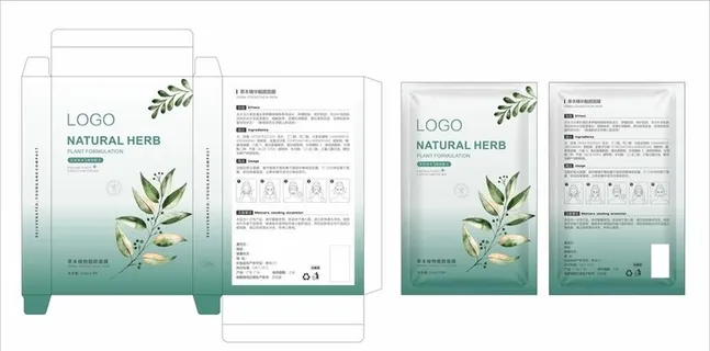 面膜包装图片
