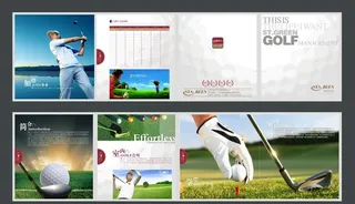 高尔夫画册图片