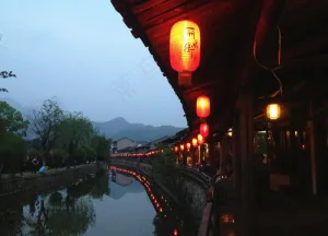楠溪江丽水街图片