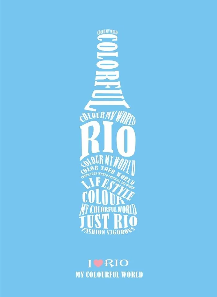 RIO鸡尾酒广告图片cdr矢量模版下载