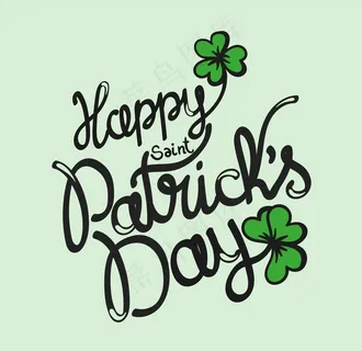 三叶草背景图片