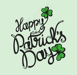 三叶草背景图片