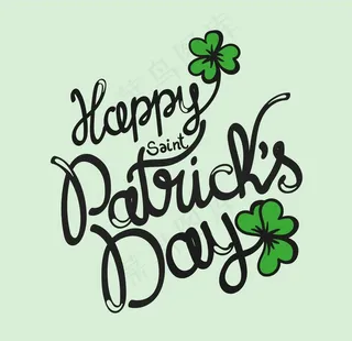 三叶草背景图片