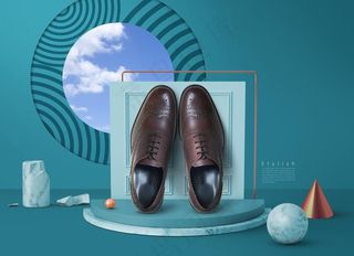 立体场景模板图片