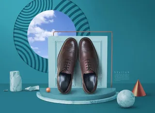 立体场景模板图片