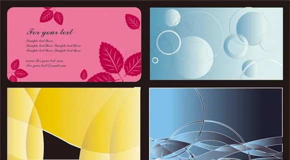 名片样式 名片背景 非主流名片图片