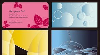 名片样式 名片背景 非主流名片图片