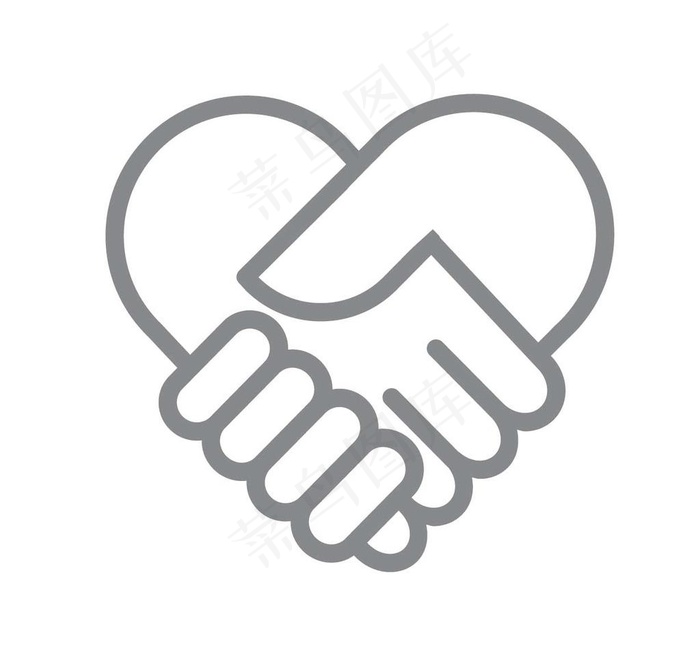 握手标志素材图片