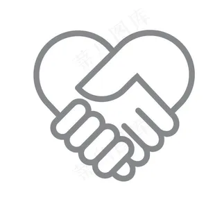 握手标志素材图片