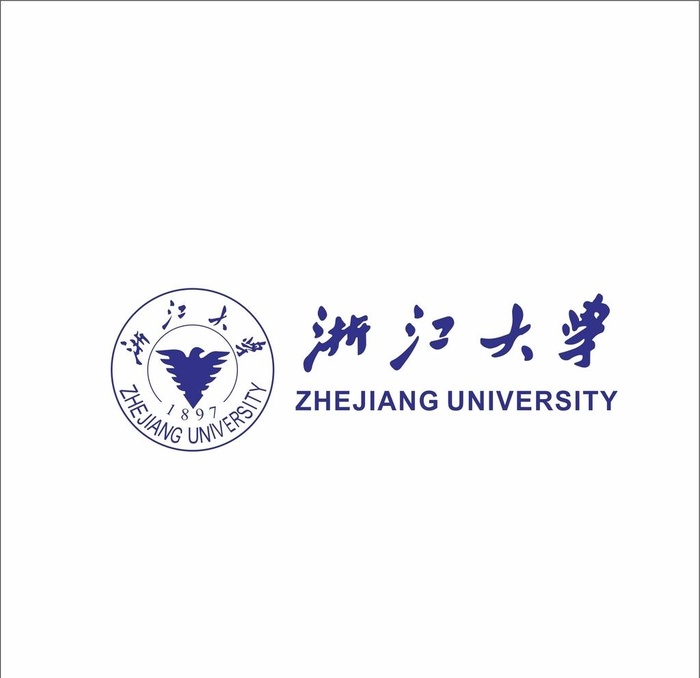浙江大学logo图片cdr矢量模版下载