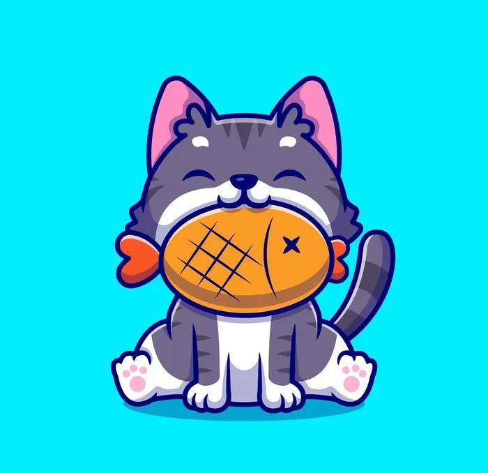 卡通小猫图片