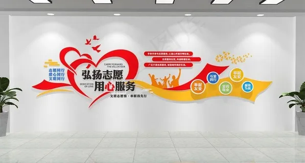 农村社区文化墙主题图片 农村社区文化墙主题图片