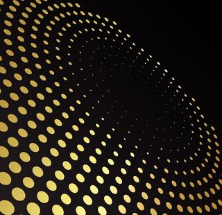 金色圆点背景图片