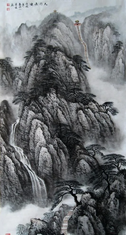 天门云梯图片