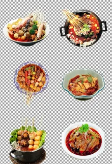 麻辣鲜香串串香钵钵鸡图片