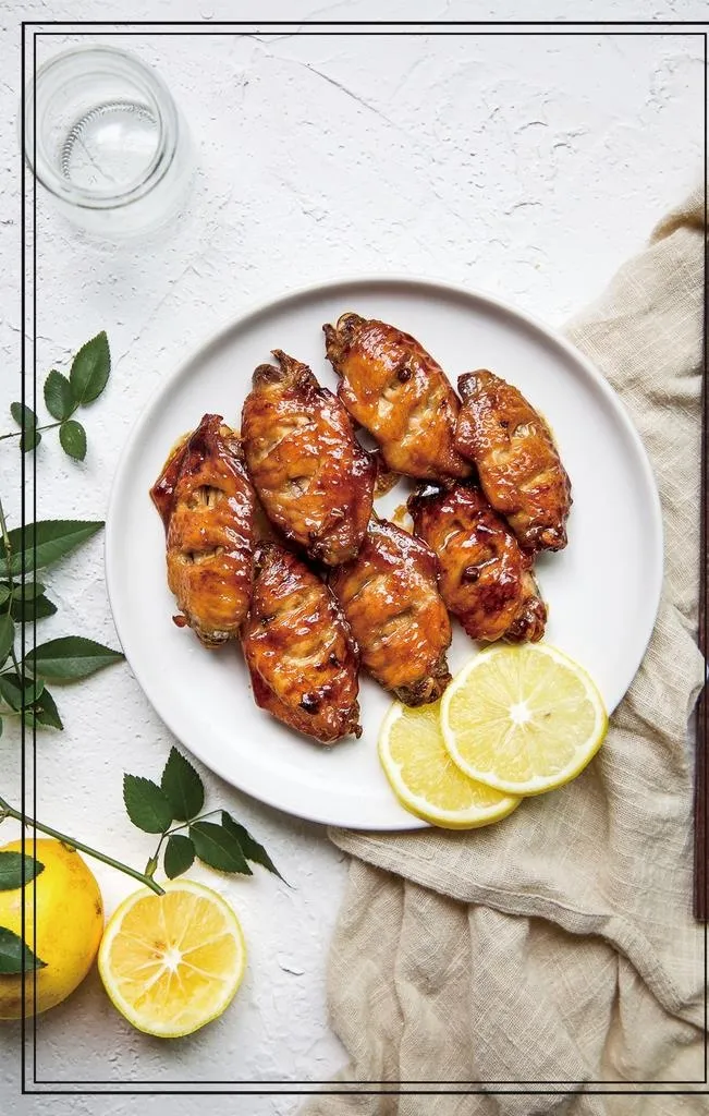 烤翅图片(1772x2657)psd模版下载