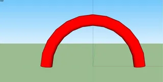 充气拱门SU(10m)图片