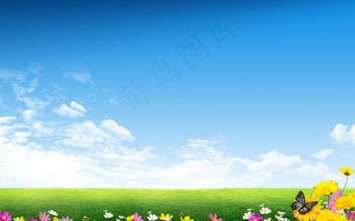 蓝天白云图片