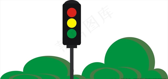 红绿灯图片cdr矢量模版下载