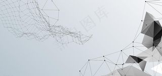 几何科技纹理海报背景图片