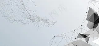 几何科技纹理海报背景图片