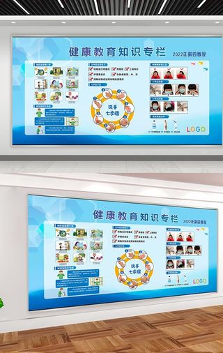 校园健康教育专栏宣传栏图片