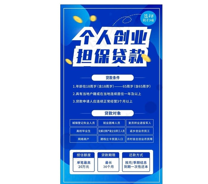 金融海报蓝色图片cdr矢量模版下载