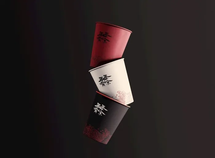 纸杯样机图片psd模版下载