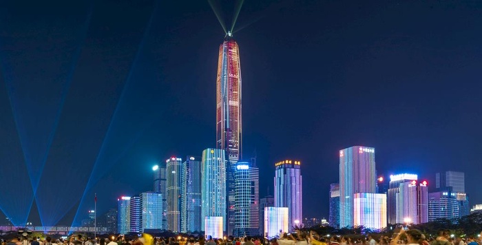 城市夜景 图片