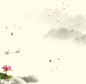 国风中式水墨画图片