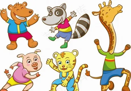卡通动物图片 卡通动物图片