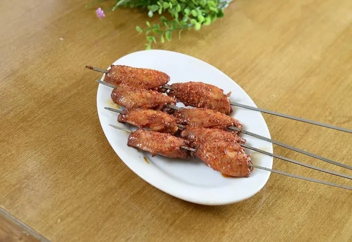 烤鸡中翅图片