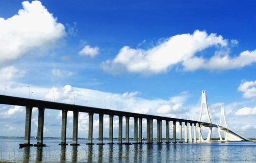 湛江海湾大桥图片