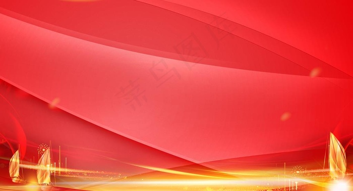 红色背景图片