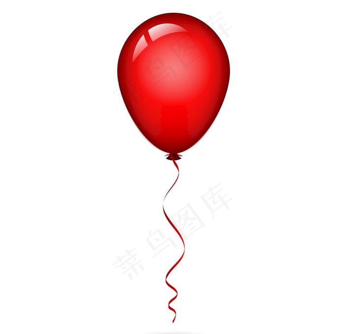 红色气球图片
