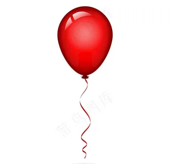 红色气球图片