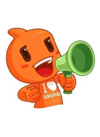 卡通喇叭机器人（抠图素材）图片