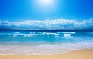 海边旅游背景广告图图片