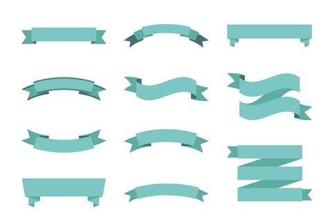 丝带标签图片