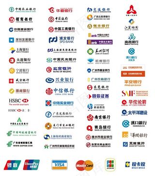 银行标志图标图片