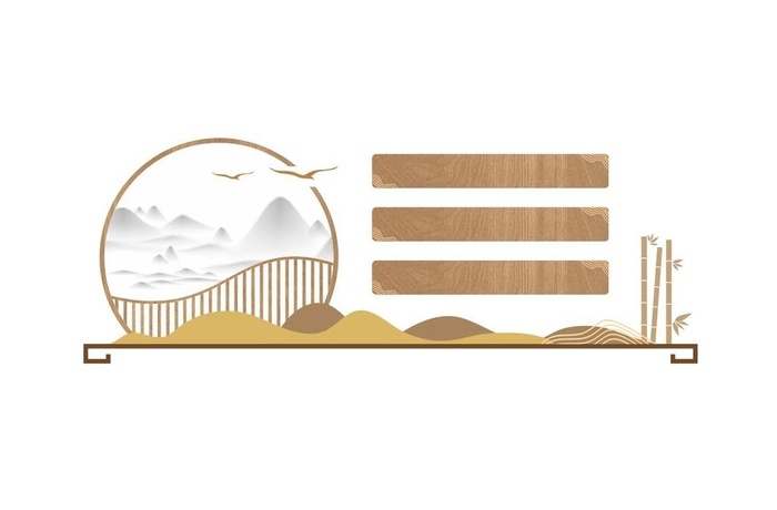 中式文化墙图片