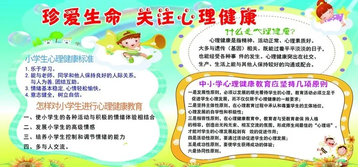 关注心理健康图片(6803x3402)psd模版下载