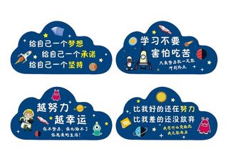 学生励志标语图片