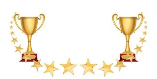 奖杯五星级别图片