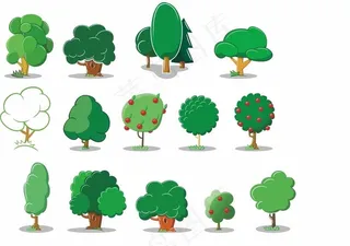 树图片