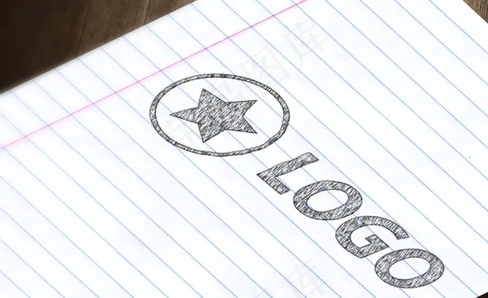 logo样机图片(2500x1607)psd模版下载