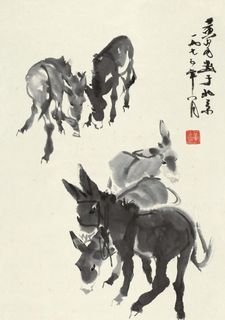 五驴图图片 五驴图图片