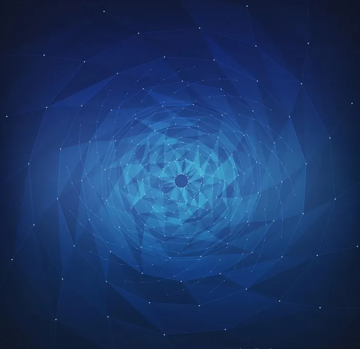 蓝色抽象底纹背景图片ai矢量模版下载