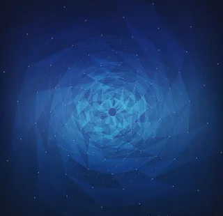 蓝色抽象底纹背景图片